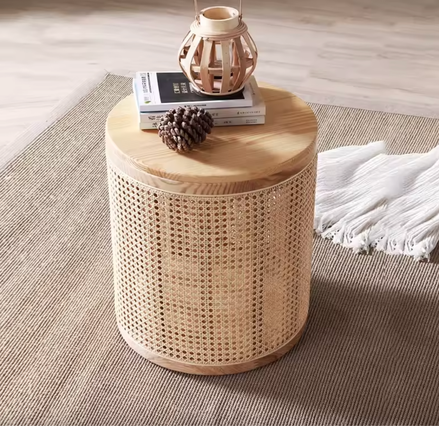 Kairo Rattan Side Table