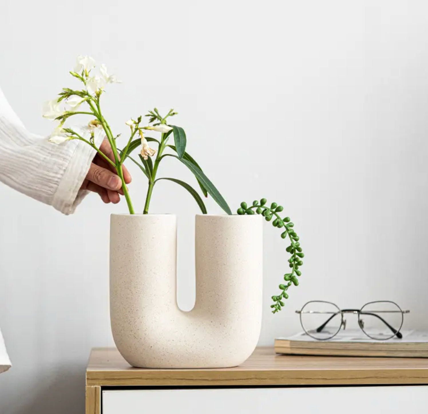 Wave Ceramic Vase