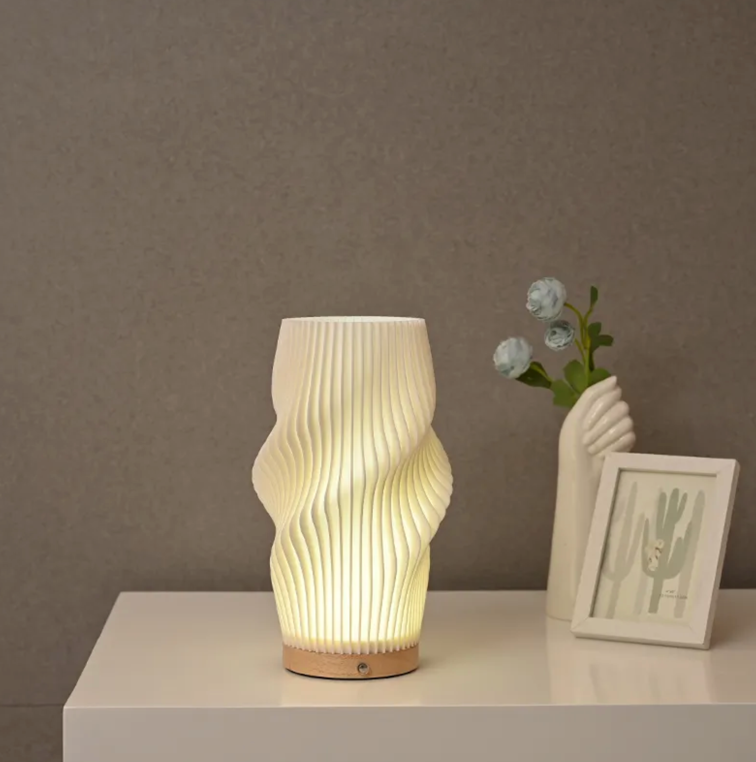 Waveform Table Lamp