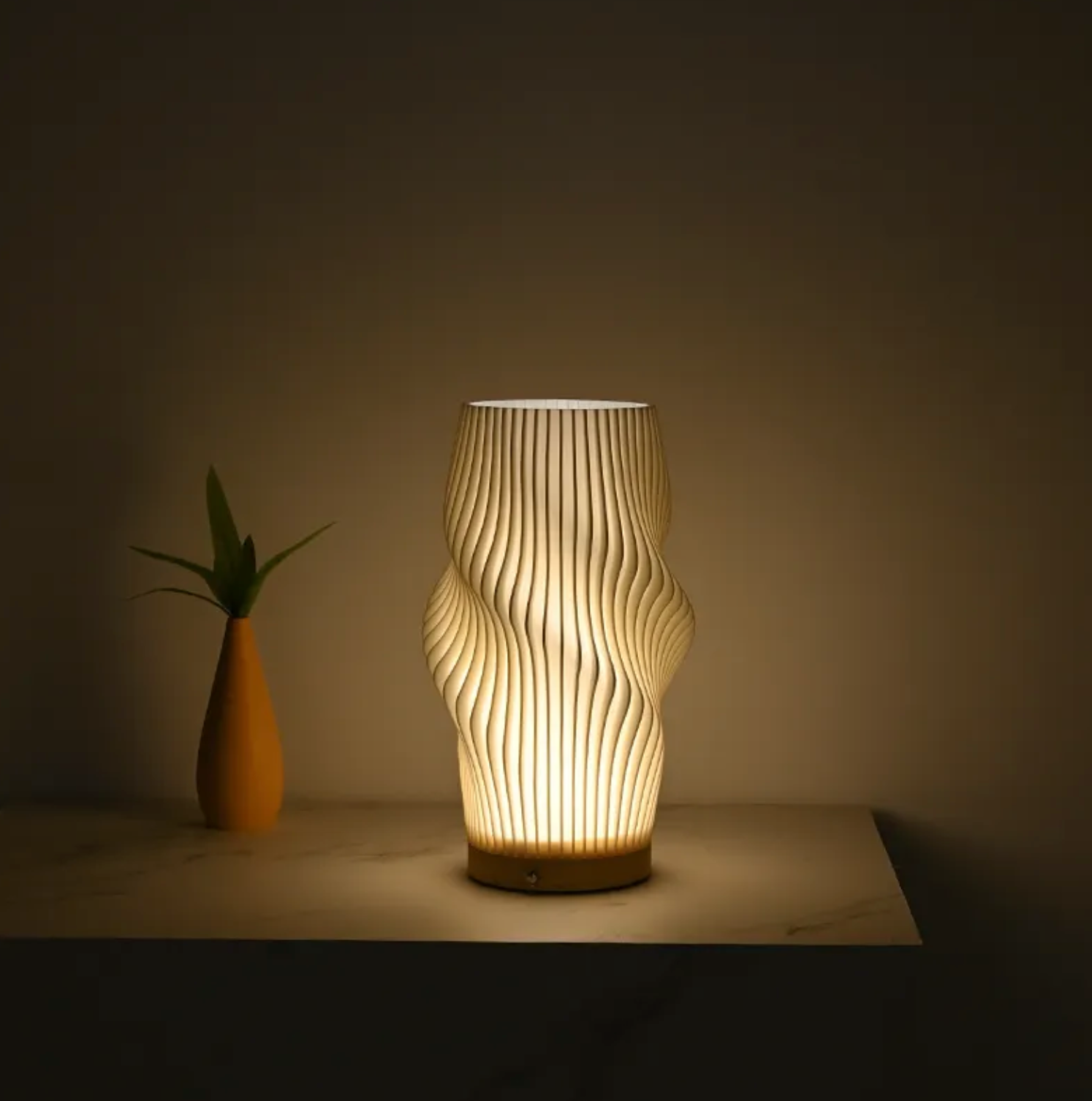 Waveform Table Lamp